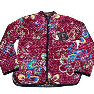 “SACRED Threads” Reversible Quilted Jacket